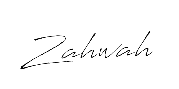 Also You can easily find your signature by using the search form. We will create Zahwah name handwritten signature images for you free of cost using Antro_Vectra sign style. Zahwah signature style 6 images and pictures png