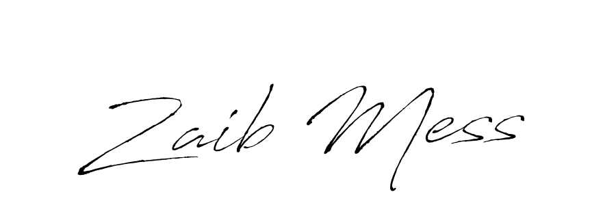 Also we have Zaib Mess name is the best signature style. Create professional handwritten signature collection using Antro_Vectra autograph style. Zaib Mess signature style 6 images and pictures png