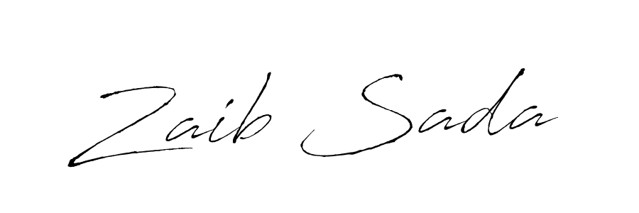Similarly Antro_Vectra is the best handwritten signature design. Signature creator online .You can use it as an online autograph creator for name Zaib Sada. Zaib Sada signature style 6 images and pictures png