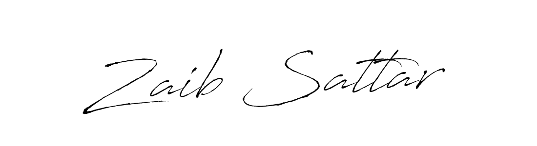 How to make Zaib Sattar signature? Antro_Vectra is a professional autograph style. Create handwritten signature for Zaib Sattar name. Zaib Sattar signature style 6 images and pictures png