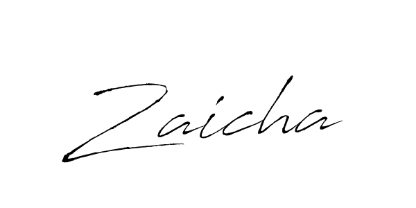 Create a beautiful signature design for name Zaicha. With this signature (Antro_Vectra) fonts, you can make a handwritten signature for free. Zaicha signature style 6 images and pictures png