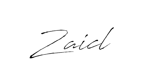 Make a beautiful signature design for name Zaicl . With this signature (Antro_Vectra) style, you can create a handwritten signature for free. Zaicl  signature style 6 images and pictures png