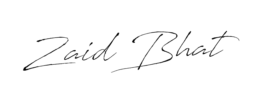 Once you've used our free online signature maker to create your best signature Antro_Vectra style, it's time to enjoy all of the benefits that Zaid Bhat name signing documents. Zaid Bhat signature style 6 images and pictures png