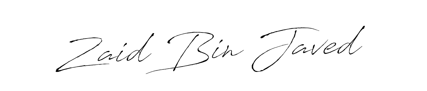 Also You can easily find your signature by using the search form. We will create Zaid Bin Javed name handwritten signature images for you free of cost using Antro_Vectra sign style. Zaid Bin Javed signature style 6 images and pictures png