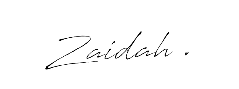 Once you've used our free online signature maker to create your best signature Antro_Vectra style, it's time to enjoy all of the benefits that Zaidah . name signing documents. Zaidah . signature style 6 images and pictures png