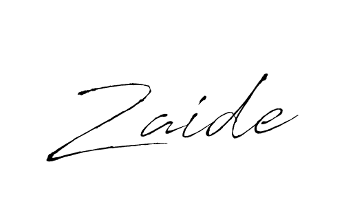Also You can easily find your signature by using the search form. We will create Zaide name handwritten signature images for you free of cost using Antro_Vectra sign style. Zaide signature style 6 images and pictures png