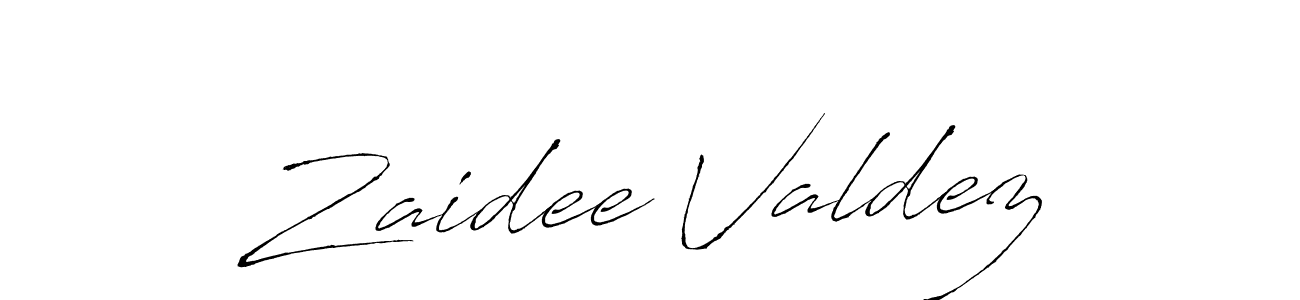 Make a beautiful signature design for name Zaidee Valdez. Use this online signature maker to create a handwritten signature for free. Zaidee Valdez signature style 6 images and pictures png