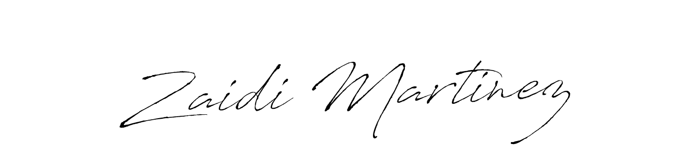 Make a short Zaidi Martinez signature style. Manage your documents anywhere anytime using Antro_Vectra. Create and add eSignatures, submit forms, share and send files easily. Zaidi Martinez signature style 6 images and pictures png