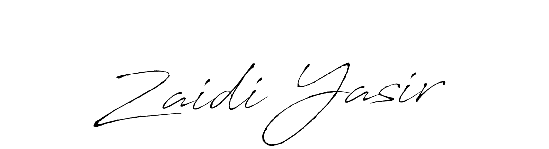 Make a beautiful signature design for name Zaidi Yasir. Use this online signature maker to create a handwritten signature for free. Zaidi Yasir signature style 6 images and pictures png