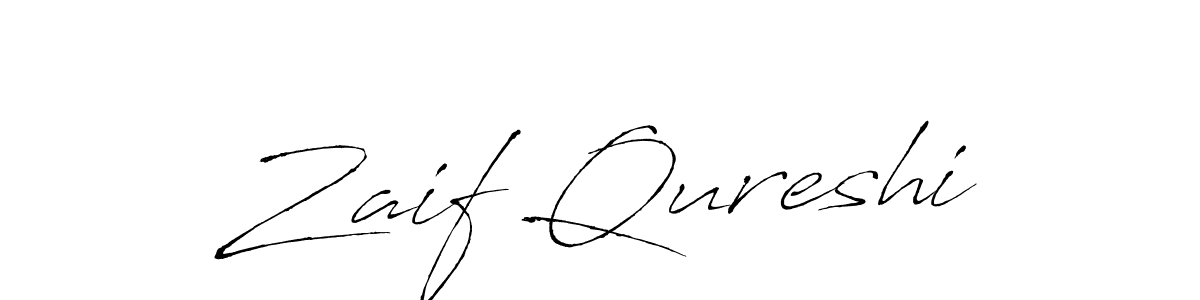 Use a signature maker to create a handwritten signature online. With this signature software, you can design (Antro_Vectra) your own signature for name Zaif Qureshi. Zaif Qureshi signature style 6 images and pictures png