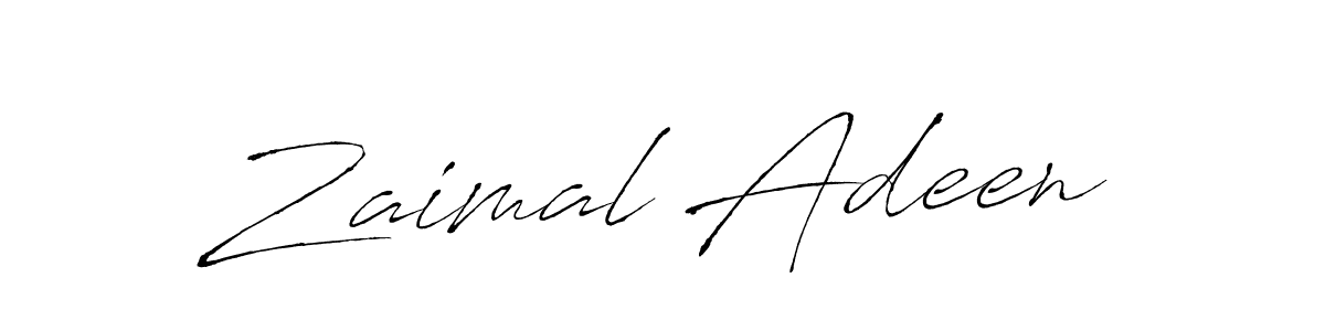 Make a beautiful signature design for name Zaimal Adeen. Use this online signature maker to create a handwritten signature for free. Zaimal Adeen signature style 6 images and pictures png