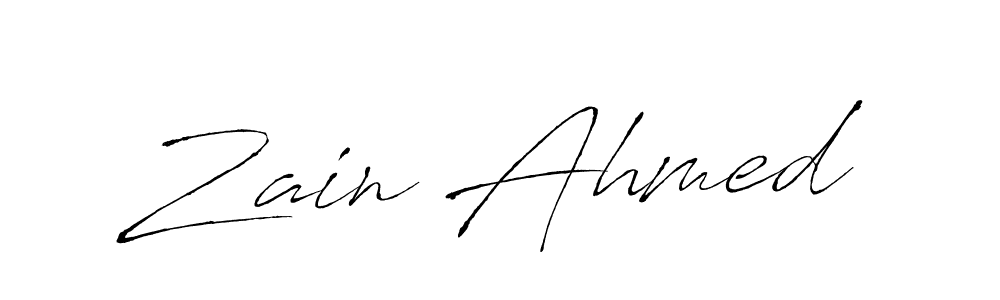 Make a beautiful signature design for name Zain Ahmed. Use this online signature maker to create a handwritten signature for free. Zain Ahmed signature style 6 images and pictures png