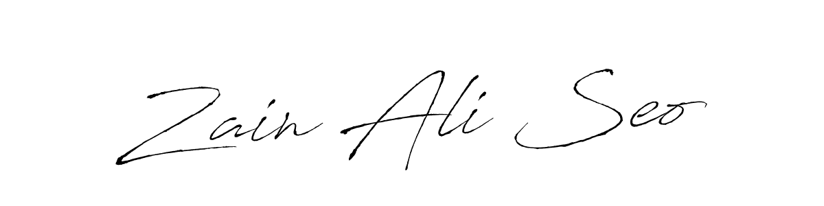 The best way (Antro_Vectra) to make a short signature is to pick only two or three words in your name. The name Zain Ali Seo include a total of six letters. For converting this name. Zain Ali Seo signature style 6 images and pictures png