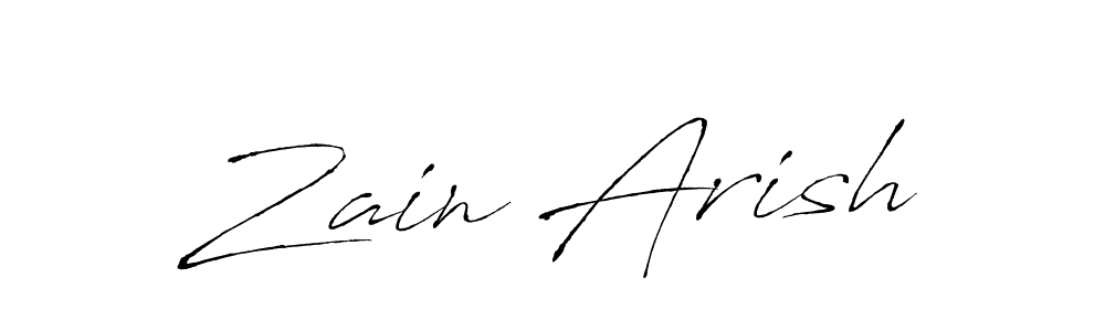 How to Draw Zain Arish signature style? Antro_Vectra is a latest design signature styles for name Zain Arish. Zain Arish signature style 6 images and pictures png