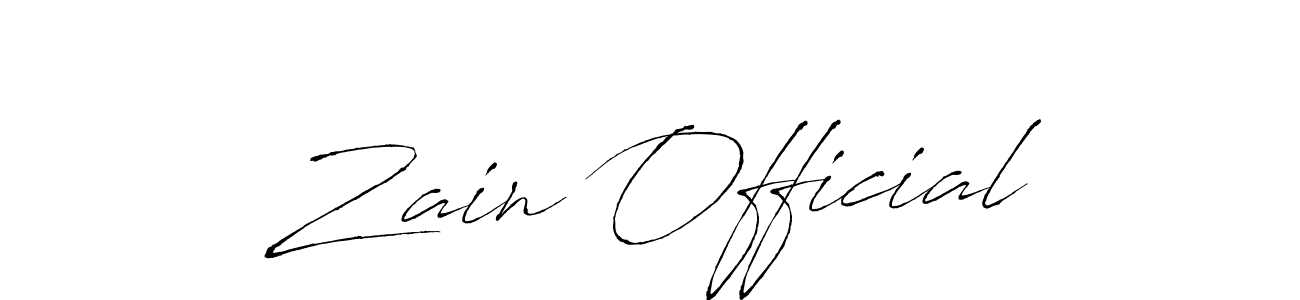 Antro_Vectra is a professional signature style that is perfect for those who want to add a touch of class to their signature. It is also a great choice for those who want to make their signature more unique. Get Zain Official name to fancy signature for free. Zain Official signature style 6 images and pictures png