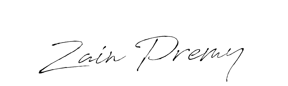 Best and Professional Signature Style for Zain Premy. Antro_Vectra Best Signature Style Collection. Zain Premy signature style 6 images and pictures png