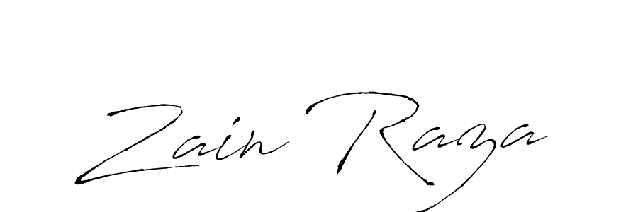 Use a signature maker to create a handwritten signature online. With this signature software, you can design (Antro_Vectra) your own signature for name Zain Raza. Zain Raza signature style 6 images and pictures png