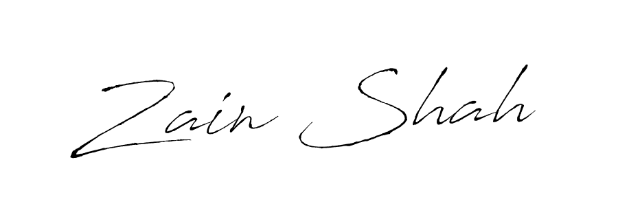Use a signature maker to create a handwritten signature online. With this signature software, you can design (Antro_Vectra) your own signature for name Zain Shah. Zain Shah signature style 6 images and pictures png