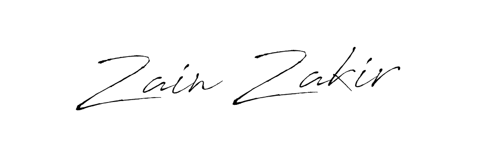 It looks lik you need a new signature style for name Zain Zakir. Design unique handwritten (Antro_Vectra) signature with our free signature maker in just a few clicks. Zain Zakir signature style 6 images and pictures png