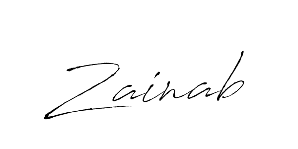 if you are searching for the best signature style for your name Zainab. so please give up your signature search. here we have designed multiple signature styles  using Antro_Vectra. Zainab signature style 6 images and pictures png