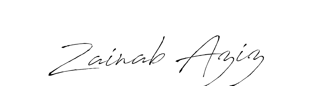 Here are the top 10 professional signature styles for the name Zainab Aziz. These are the best autograph styles you can use for your name. Zainab Aziz signature style 6 images and pictures png