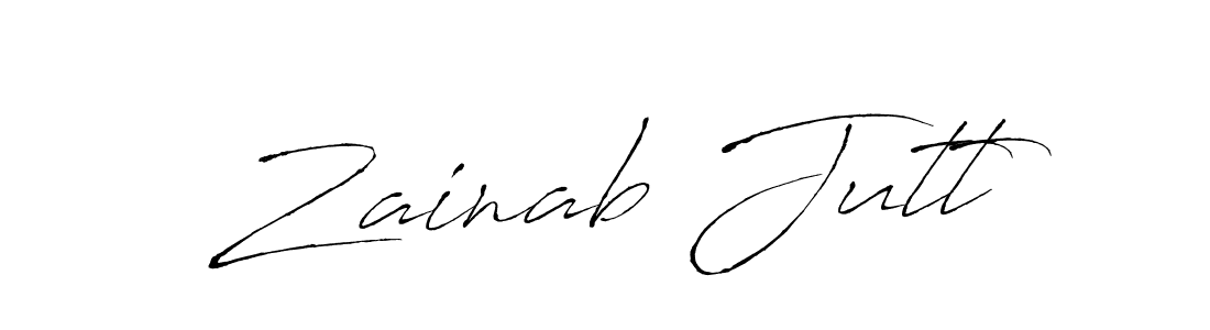 Also You can easily find your signature by using the search form. We will create Zainab Jutt name handwritten signature images for you free of cost using Antro_Vectra sign style. Zainab Jutt signature style 6 images and pictures png