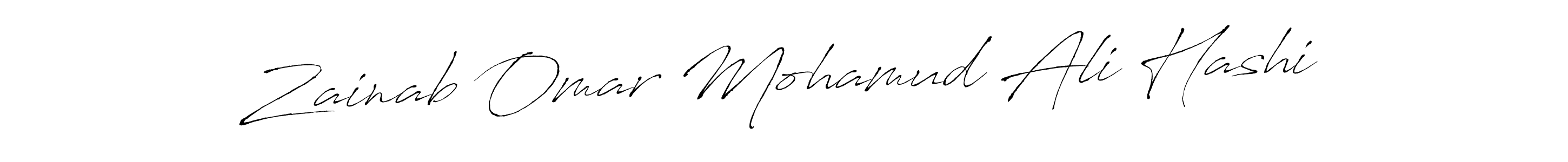The best way (Antro_Vectra) to make a short signature is to pick only two or three words in your name. The name Zainab Omar Mohamud Ali Hashi include a total of six letters. For converting this name. Zainab Omar Mohamud Ali Hashi signature style 6 images and pictures png