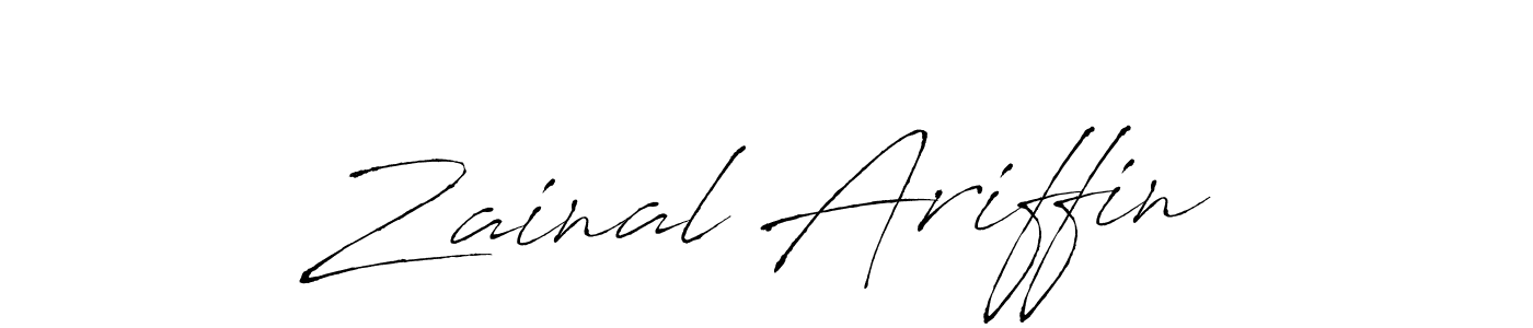 Use a signature maker to create a handwritten signature online. With this signature software, you can design (Antro_Vectra) your own signature for name Zainal Ariffin. Zainal Ariffin signature style 6 images and pictures png