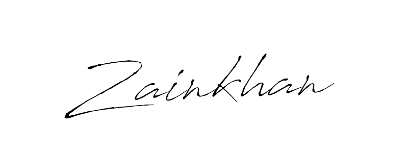 Also we have Zainkhan name is the best signature style. Create professional handwritten signature collection using Antro_Vectra autograph style. Zainkhan signature style 6 images and pictures png