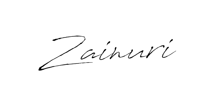 Also we have Zainuri name is the best signature style. Create professional handwritten signature collection using Antro_Vectra autograph style. Zainuri signature style 6 images and pictures png