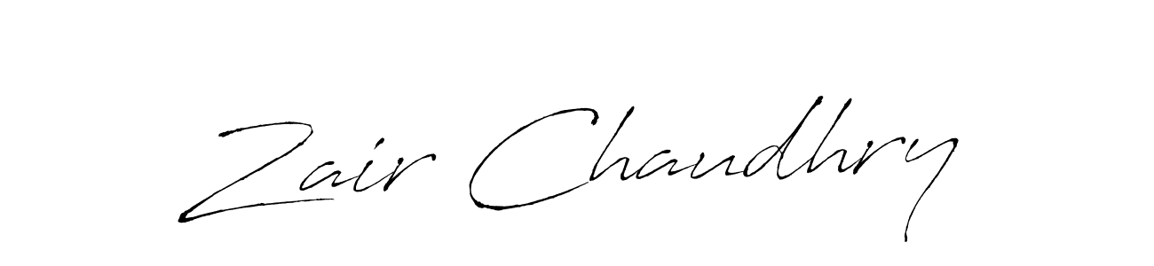 if you are searching for the best signature style for your name Zair Chaudhry. so please give up your signature search. here we have designed multiple signature styles  using Antro_Vectra. Zair Chaudhry signature style 6 images and pictures png