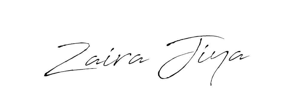 Antro_Vectra is a professional signature style that is perfect for those who want to add a touch of class to their signature. It is also a great choice for those who want to make their signature more unique. Get Zaira Jiya name to fancy signature for free. Zaira Jiya signature style 6 images and pictures png