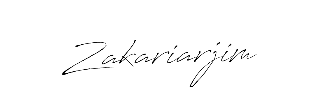 You should practise on your own different ways (Antro_Vectra) to write your name (Zakariarjim) in signature. don't let someone else do it for you. Zakariarjim signature style 6 images and pictures png