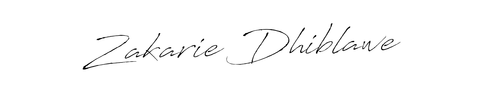 Make a short Zakarie Dhiblawe signature style. Manage your documents anywhere anytime using Antro_Vectra. Create and add eSignatures, submit forms, share and send files easily. Zakarie Dhiblawe signature style 6 images and pictures png