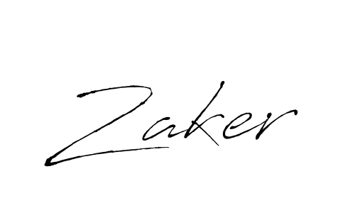 Antro_Vectra is a professional signature style that is perfect for those who want to add a touch of class to their signature. It is also a great choice for those who want to make their signature more unique. Get Zaker name to fancy signature for free. Zaker signature style 6 images and pictures png