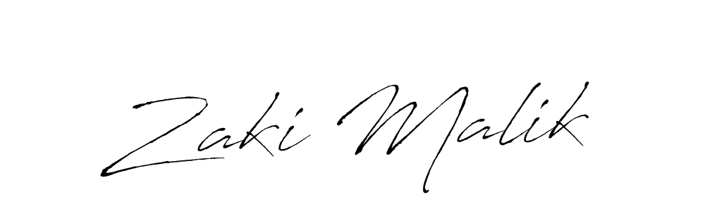 The best way (Antro_Vectra) to make a short signature is to pick only two or three words in your name. The name Zaki Malik include a total of six letters. For converting this name. Zaki Malik signature style 6 images and pictures png