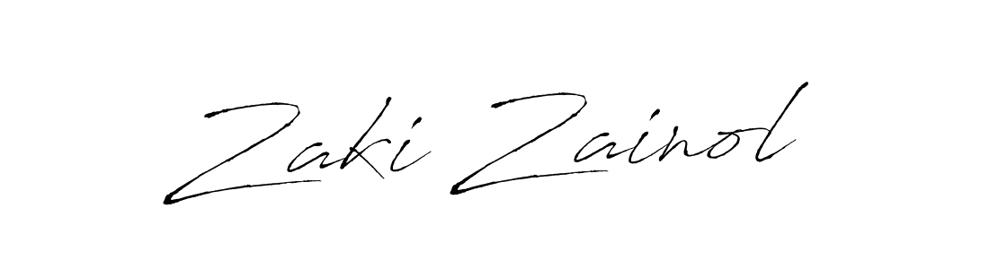 This is the best signature style for the Zaki Zainol name. Also you like these signature font (Antro_Vectra). Mix name signature. Zaki Zainol signature style 6 images and pictures png