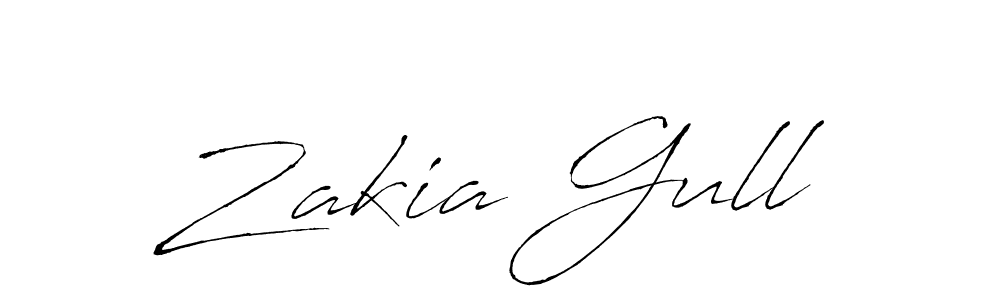 How to make Zakia Gull signature? Antro_Vectra is a professional autograph style. Create handwritten signature for Zakia Gull name. Zakia Gull signature style 6 images and pictures png