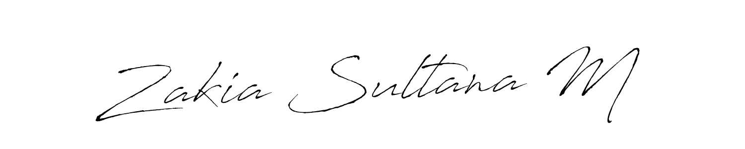 Also You can easily find your signature by using the search form. We will create Zakia Sultana M name handwritten signature images for you free of cost using Antro_Vectra sign style. Zakia Sultana M signature style 6 images and pictures png