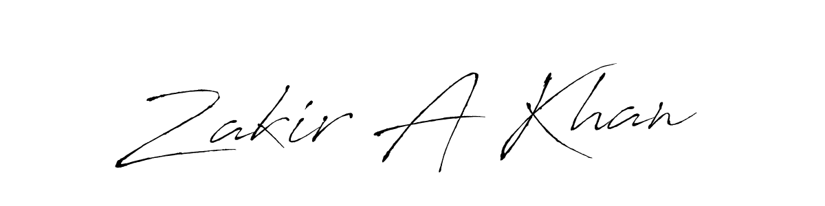 How to Draw Zakir A Khan signature style? Antro_Vectra is a latest design signature styles for name Zakir A Khan. Zakir A Khan signature style 6 images and pictures png