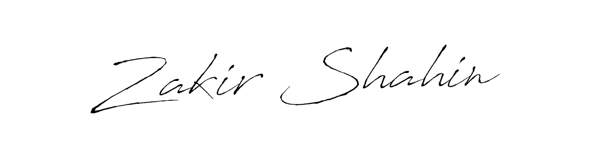 Use a signature maker to create a handwritten signature online. With this signature software, you can design (Antro_Vectra) your own signature for name Zakir Shahin. Zakir Shahin signature style 6 images and pictures png