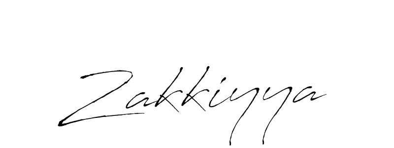 How to make Zakkiyya signature? Antro_Vectra is a professional autograph style. Create handwritten signature for Zakkiyya name. Zakkiyya signature style 6 images and pictures png