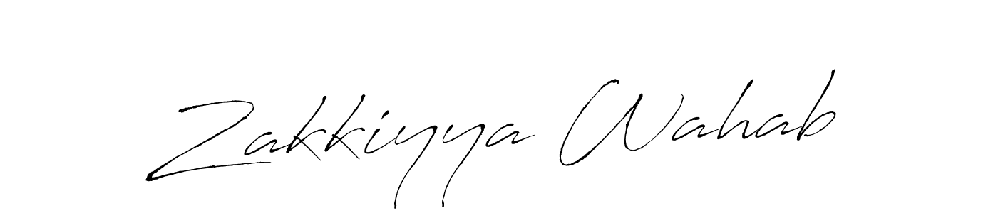 Similarly Antro_Vectra is the best handwritten signature design. Signature creator online .You can use it as an online autograph creator for name Zakkiyya Wahab. Zakkiyya Wahab signature style 6 images and pictures png