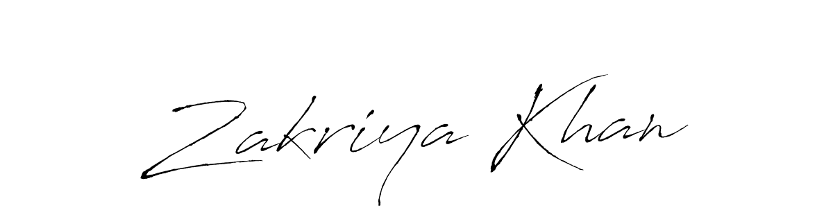 Antro_Vectra is a professional signature style that is perfect for those who want to add a touch of class to their signature. It is also a great choice for those who want to make their signature more unique. Get Zakriya Khan name to fancy signature for free. Zakriya Khan signature style 6 images and pictures png