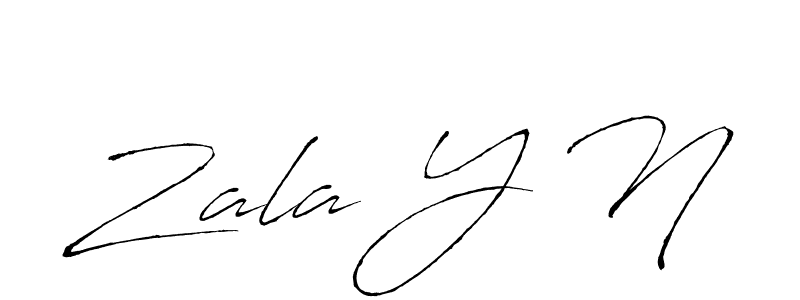 It looks lik you need a new signature style for name Zala Y N. Design unique handwritten (Antro_Vectra) signature with our free signature maker in just a few clicks. Zala Y N signature style 6 images and pictures png