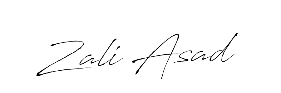 It looks lik you need a new signature style for name Zali Asad. Design unique handwritten (Antro_Vectra) signature with our free signature maker in just a few clicks. Zali Asad signature style 6 images and pictures png