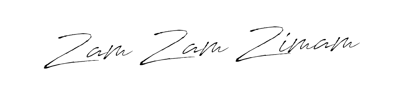 How to make Zam Zam Zimam signature? Antro_Vectra is a professional autograph style. Create handwritten signature for Zam Zam Zimam name. Zam Zam Zimam signature style 6 images and pictures png
