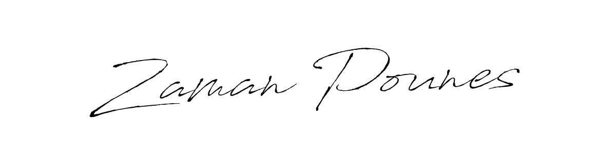Also You can easily find your signature by using the search form. We will create Zaman Pounes name handwritten signature images for you free of cost using Antro_Vectra sign style. Zaman Pounes signature style 6 images and pictures png