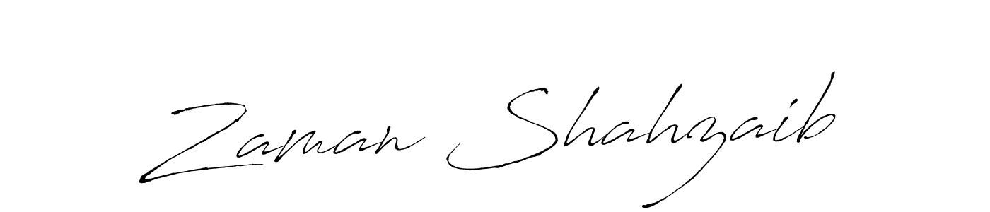 You should practise on your own different ways (Antro_Vectra) to write your name (Zaman Shahzaib) in signature. don't let someone else do it for you. Zaman Shahzaib signature style 6 images and pictures png