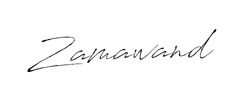 Zamawand stylish signature style. Best Handwritten Sign (Antro_Vectra) for my name. Handwritten Signature Collection Ideas for my name Zamawand. Zamawand signature style 6 images and pictures png